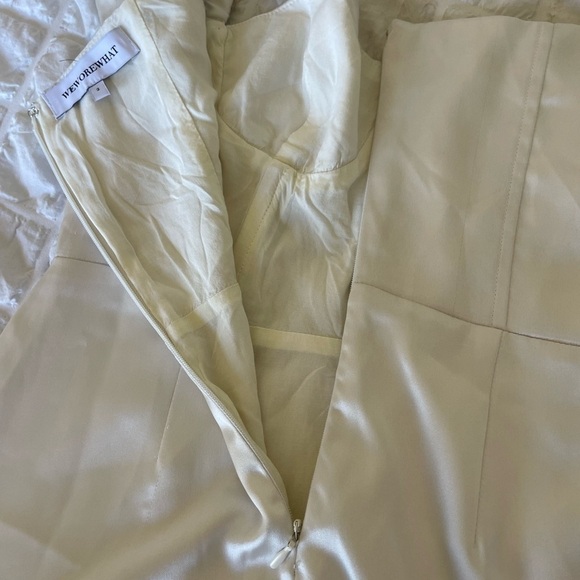 WeWoreWhat Whisper White Puff Sleeve Midi Dress - Picture 16 of 16